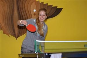 Podzimního pingpongového turnaje ve Vlčovicích se zúčastnilo dvanáct dospělých včetně dvou žen a sedm hráčů do 18 let včetně tří dívek.
FOTO: KRISTINA ČABLOVÁ