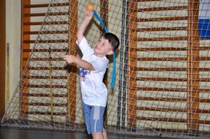 MŠ Krátká neobhájila na soutěži v minivíceboji mateřských škol loňskou třetí příčku a letos skončila šestá.
FOTO: KRISTINA ČABLOVÁ