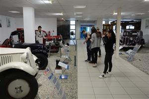 Součástí programu výměnného pobytu v Kopřivnici byla i prohlídka Technického muzea Tatra.
FOTO: DAVID MACHÁČEK