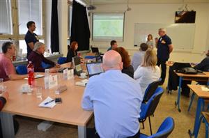 Cvičení a školení členů krizového štábu ORP Kopřivnice hostila ostravská Fakulta bezpečnostního inženýrství.
FOTO: DUŠAN BARTOŠÁK