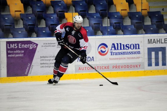 Kopřivničtí hokejisté na domácím ledě těsně porazili favorizovaný Hodonín.
FOTO: KRISTINA ČABLOVÁ