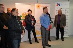 Minulý týden došlo k slavnostnímu otevření Senior Pointu na místní radnici. Ten bude k dispozici zatím jeden den v týdnu.
FOTO: DANA HOĎÁKOVÁ