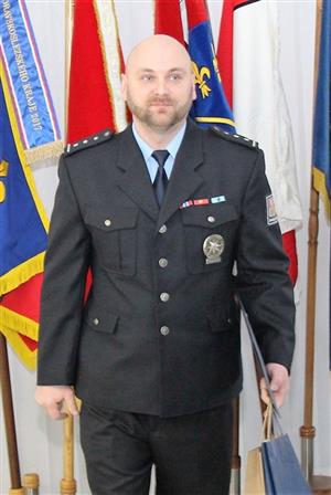 Oceněný policista Martin Bár.
FOTO: PČR