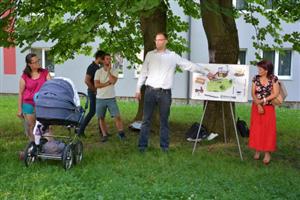 Zástupci firem přihlášených do veřejné soutěže prezentovali své návrhy lidem z dotčených oblastí, kde by měly být herní prvky umístěny.
FOTO: DANA HOĎÁKOVÁ
