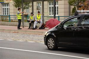 První z plánovaných sčítání automobilové dopravy proběhlo v uplynulém týdnu, kdy se zjišťovala četnost tranzitní dopravy.
FOTO: DAVID MACHÁČEK