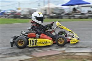 Dominik Lichnovský z Vlčovic letos závodí v kategorii Easy 60 prvním rokem, ale i přesto stál několikrát na stupních vítězů.
FOTO: JOSEF KALIS