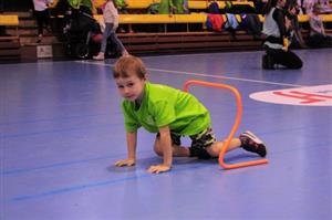 Děti z MŠ Pionýrská sice obsadily poslední příčku v hladkém běhu, nejrychlejší však byly na překážkové dráze a odměnou jim byly zlaté medaile.
FOTO: KRISTINA ČABLOVÁ