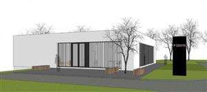 Vizualizace budoucí podoby sídla Českého centra signálních zvířat na ulici Husově. Dokončení projektu přestavby bývalého výměníku hodlá spolek financovat i z peněz drobných přispěvatelů v kampani na serveru startovac.cz.
FOTO: ČCSZ