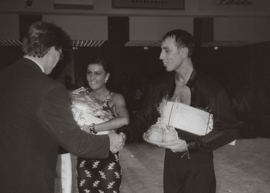 Dvacátý devátý ročník taneční soutěže Tatra  vyhrál v latinskoamerické kategorii dnes populární porotce Star Dance Zdeněk Chlopčík s partnerkou Brigitou Fürsterovou.
FOTO: VLADISLAVA SLOVÁKOVÁ