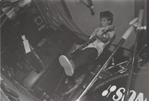 Kapela Tata Bojs odehrála v CO krytu pod kulturním domem koncert doplněný o vizuální show.
FOTO: DAVID MACHÁČEK