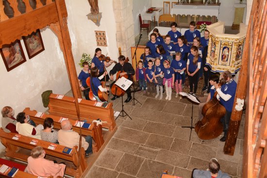 Součástí programu Noci kostelů u sv. Kateřiny bylo i vystoupení dětské scholy ze Štramberka.
FOTO: DAVID MACHÁČEK