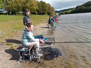 Po delší pauze proběhly v sobotu rybářské závody. Na nádrži ve Větřkovicích změřilo své dovednosti 18 mladých rybářů.
FOTO: RADEK HARABIŠ