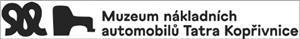 Nový logotyp Muzea nákladních automobilů Tatra Kopřivnice tak, jak jej navrhlo brněnské BY.STUDIO.