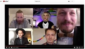 Nela H. Kornetová byla jedinou nominovanou ženou v kategorii alternativního divadla.
FOTO: YOUTUBE