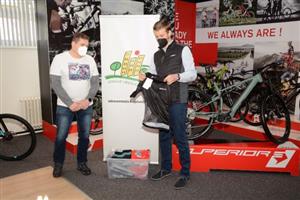 Motivací lidí zapojených do projektu Do práce na kole mohou být i zajímavé cyklistické ceny, kterými projekt podpořila společnost Bike Fun.
FOTO: DAVID MACHÁČEK