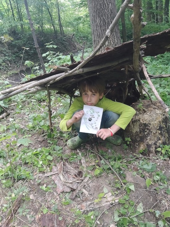 Tematická procházka Po vlčí stopě vedla nejen Vlčovicemi, ale i okolní přírodou.
FOTO: JAKUB BUZEK