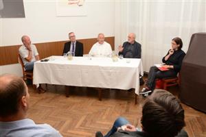 Katolický dům v Kopřivnici bude už příští týden hostit 35. ročník divadelní přehlídky Kopřiva. Festivalový program předznamenal diskuzní kulatý stůl.
FOTO: DAVID MACHÁČEK