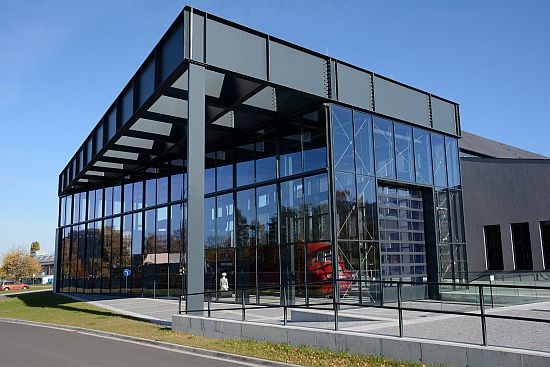 Výstavní depozitář Slovenské strely je jednou z deseti staveb v celé České republice, které se mohou pyšnit titulem Stavba roku 2021.
FOTO: DAVID MACHÁČEK
