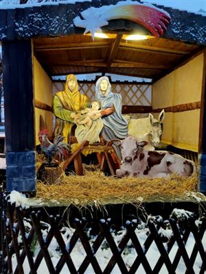 Novou součástí vánoční výzdoby města jsou i jesličky vytvořené v dílnách KDK, jejichž autorem je Hynek Tekula.
FOTO: KN