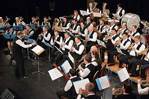 V sále kopřivnického kulturního domu Městský dechový orchestr už nějakou dobu pouze zkouší, v neděli ale pro své publikum připravuje Zimní koncert
FOTO: DAVID MACHÁČEK
