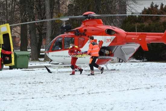 Zranění malého dítěte si v minulém týdnu vyžádalo zásah letecké záchranné služby.
FOTO: DAVID MACHÁČEK