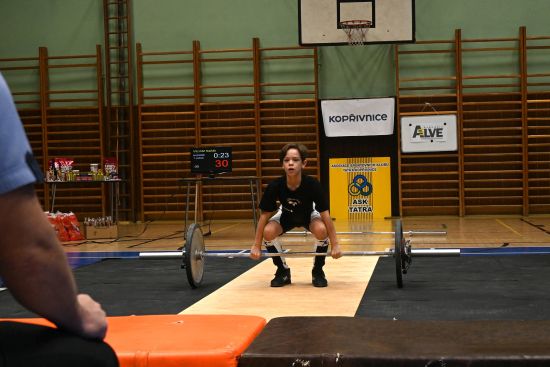 Viliam Naňák byl v kategorii mladších žáků průběžně až šestý, ale skvělým výkonem se vyšvihl až ke zlaté medaili.
FOTO: MAREK HAVRAN
