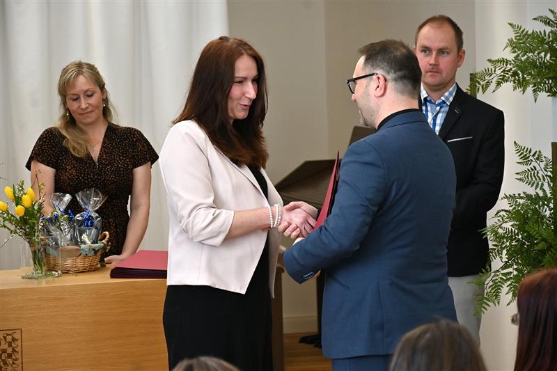 Mezi letos oceněnými kopřivnickými kantory byla i Lenka Kořenková, vyučující na prvním stupni ZŠ Alšovy. FOTO: DAVID MACHÁČEK
