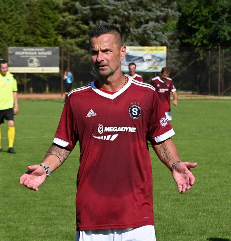 Kapitán Sparty Jiří Novotný