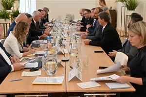 Kopřivnice na začátku tohoto týdne hostila společné jednání rady města i Moravskoslezského kraje. FOTO: DAVID MACHÁČEK