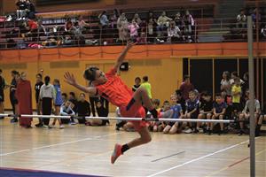 Na 31. ročníku Kopřivnické laťky bojovaly v hale SOU děti ze čtrnácti škol z Kopřivnice a okolí. FOTO: MAREK HAVRAN