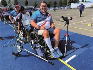 Kopřivnického paralukostřelce Tomáše Vrzala čeká nabitá sportovní sezona, stále živá je i naděje na Paralympijské hry v Paříži. FOTO: ARCHIV SPORTOVCE