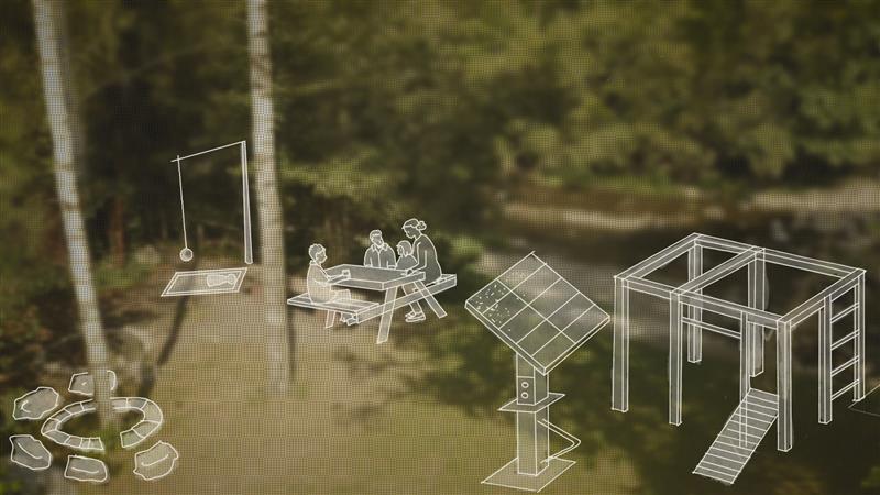 Odpočinek u cyklostezky