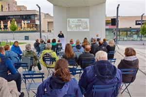 U příležitosti spuštění nové projekce ve výstavním pavilonu se v pátek 26. září uskutečnil program určený především zájemcům o místní historii.
