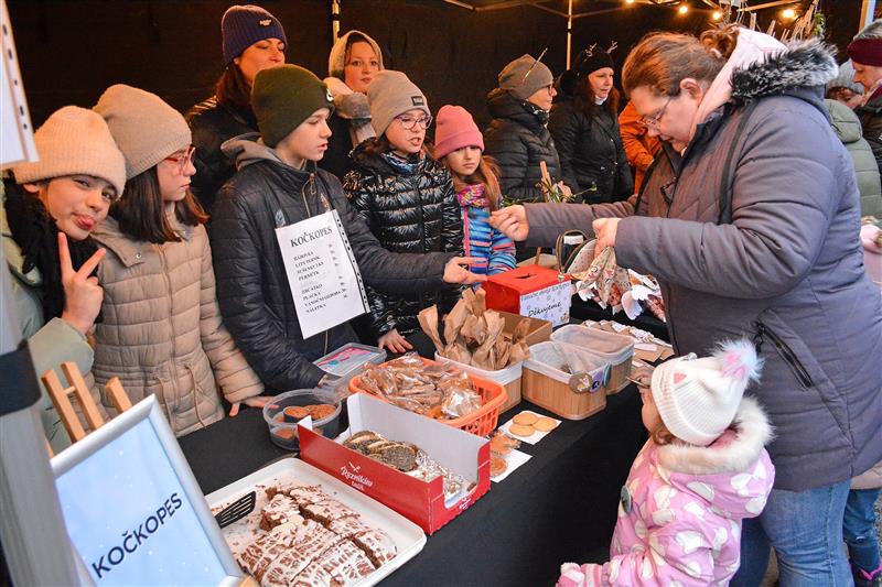 Nejen během první adventní neděle, kdy dětští zastupitelé prodávali domácí pečivo a drobnosti pro radost, vydělali víc jak devět tisíc, které věnují opuštěným zvířatům.