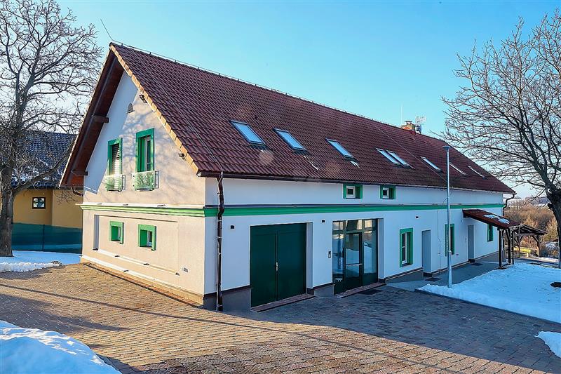 Jeden ze tří domků, které vznikly ve Skotnici, v nichž najdou nový domov lidé se zdravotním postižením či duševním onemocněním.